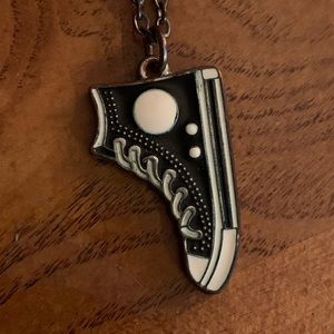 Converse Shoe Pendant Necklace